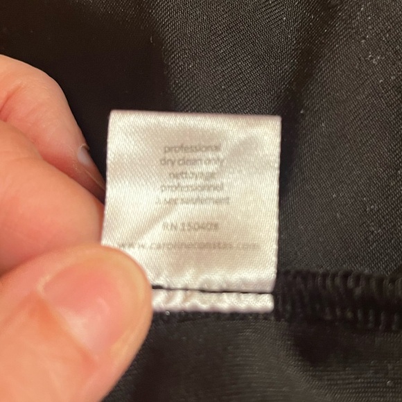 Caroline Constas Delphine Velvet Turtleneck in Black - Picture 6 of 6